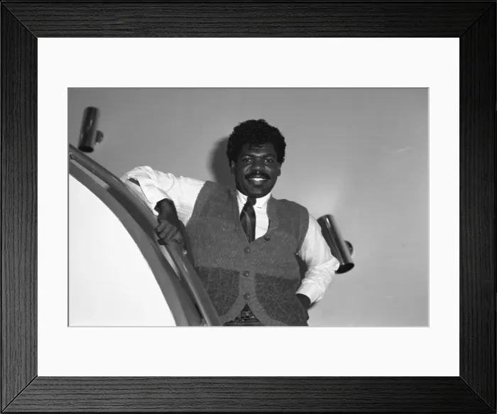 Framed Print : Howard Johnson Portrait Session For Right On! Magazine Framed Print : Howard Johnson Portrait Session For Right On! Magazine