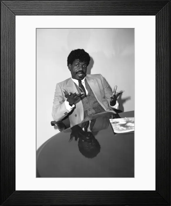 Framed Print : Howard Johnson Portrait Session For Right On! Magazine Framed Print : Howard Johnson Portrait Session For Right On! Magazine