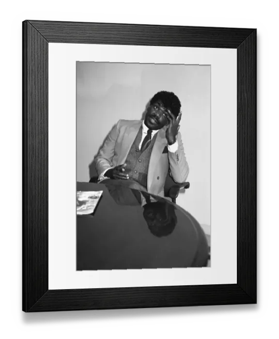 Framed Print : Howard Johnson Portrait Session For Right On! Magazine Framed Print : Howard Johnson Portrait Session For Right On! Magazine