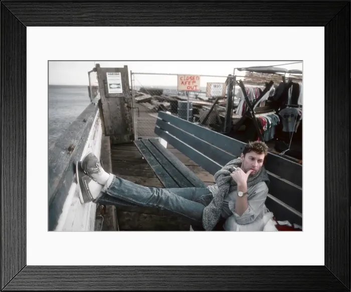 Framed Print : Helmut Berger In Los Angeles Framed Print : Helmut Berger In Los Angeles