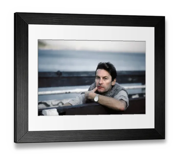 Framed Print : Helmut Berger In Los Angeles Framed Print : Helmut Berger In Los Angeles