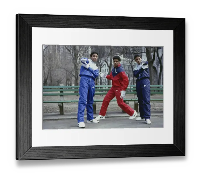 Framed Print : Breakdancers in New York