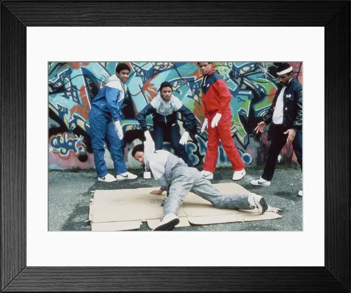 Framed Print : Breakdancers in New York Framed Print : Breakdancers in New York