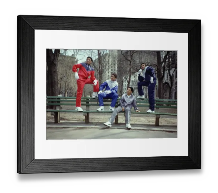 Framed Print : Teen Break Dancers, NY Framed Print : Teen Break Dancers, NY