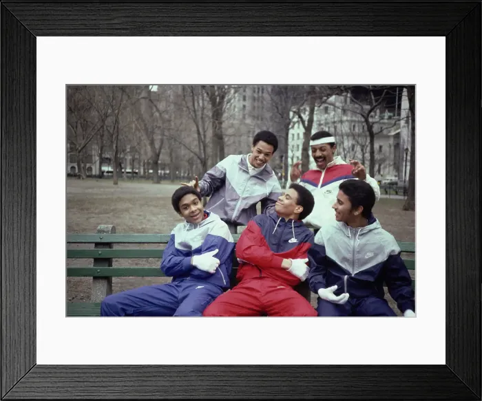 Framed Print : Teen Break Dancers, NY Framed Print : Teen Break Dancers, NY