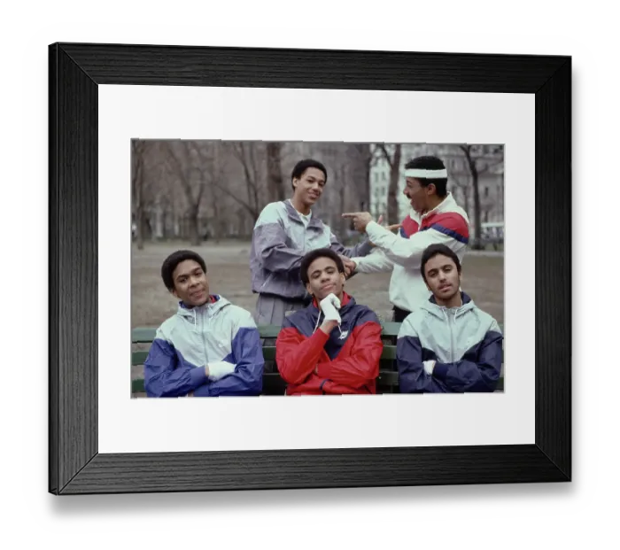 Framed Print : Teen Break Dancers, NY Framed Print : Teen Break Dancers, NY