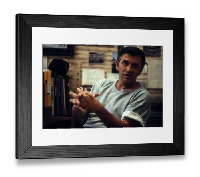 Framed Print : Bill Graham Portrait Session Framed Print : Bill Graham Portrait Session