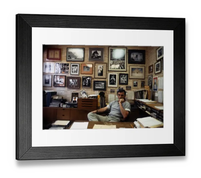 Framed Print : Bill Graham Portrait Session Framed Print : Bill Graham Portrait Session
