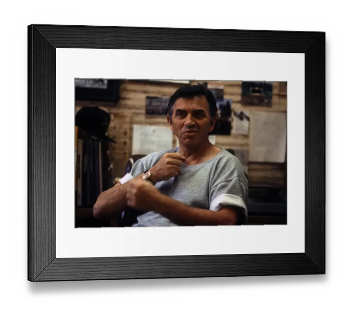 Framed Print : Bill Graham Portrait Session Framed Print : Bill Graham Portrait Session