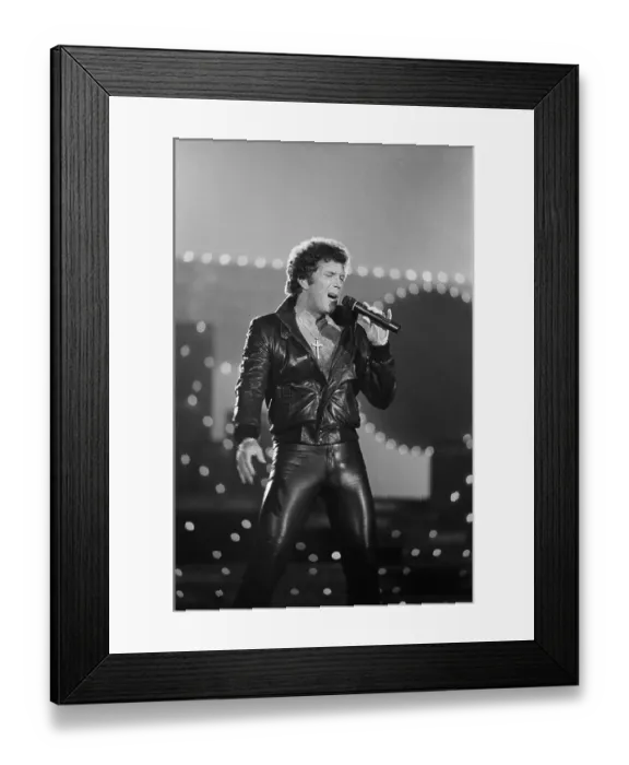Framed Print : Tom Jones. LOS ANGELES - APRIL 30: Welsh singer Tom Jones performs on a Framed Print : Tom Jones. LOS ANGELES - APRIL 30: Welsh singer Tom Jones performs on a