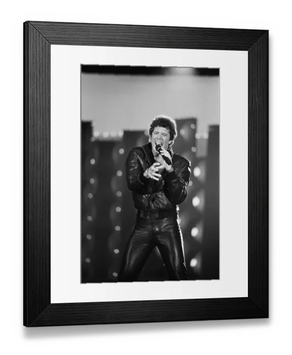 Framed Print : Tom Jones. LOS ANGELES - APRIL 30: Welsh singer Tom Jones performs on a