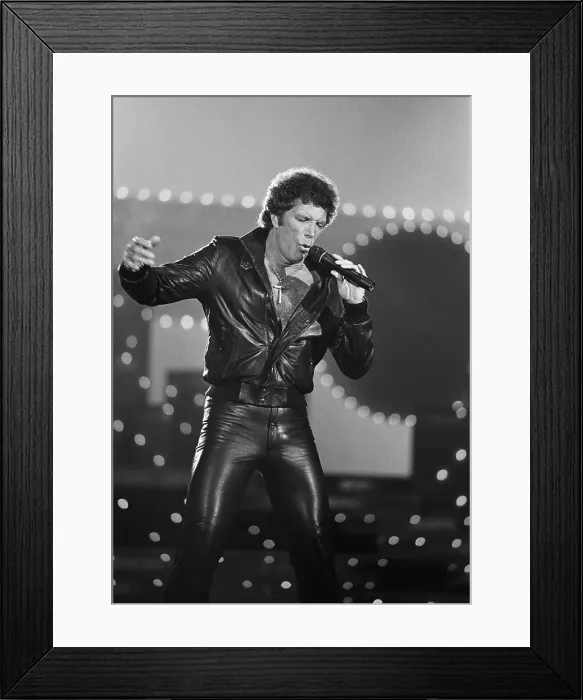 Framed Print : Tom Jones. LOS ANGELES - APRIL 30: Welsh singer Tom Jones performs on a Framed Print : Tom Jones. LOS ANGELES - APRIL 30: Welsh singer Tom Jones performs on a