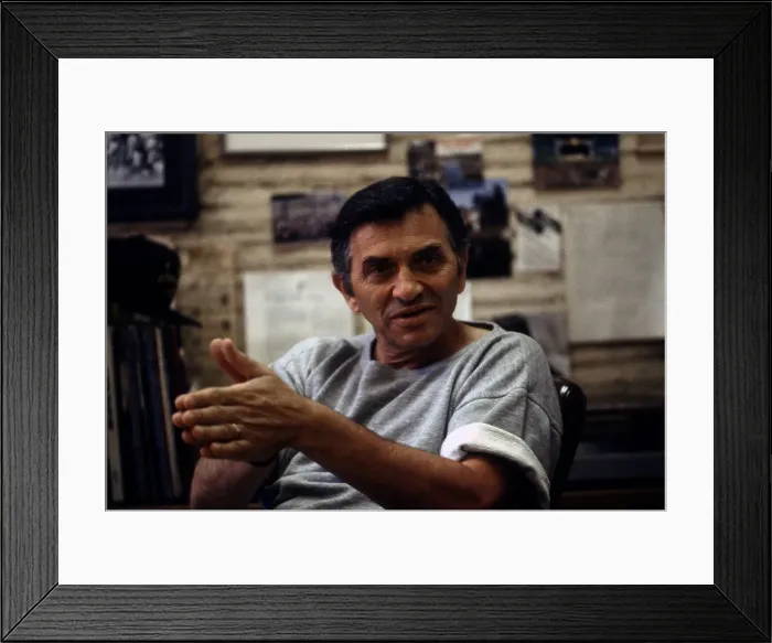Framed Print : Bill Graham Portrait Session Framed Print : Bill Graham Portrait Session