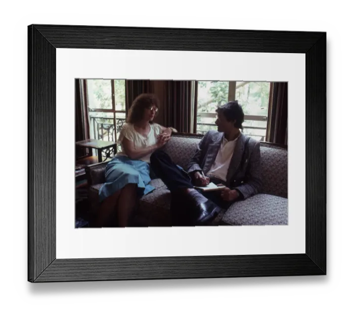 Framed Print : An Audit At The Church Of Scientology