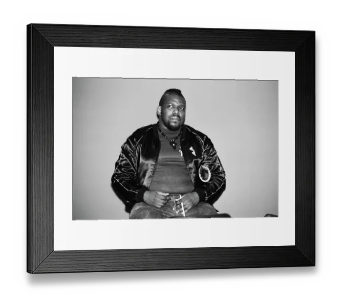 Framed Print : Afrika Gets The Lowdown From Right On!