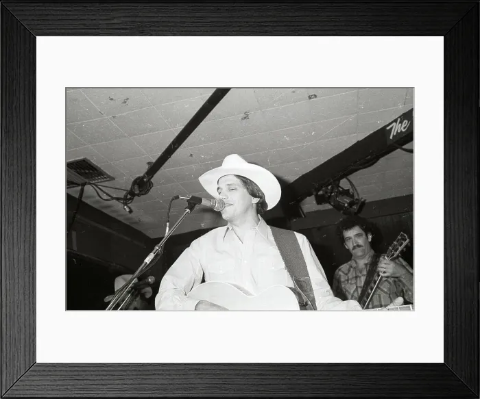 Framed Print : Photo of George Strait Framed Print : Photo of George Strait