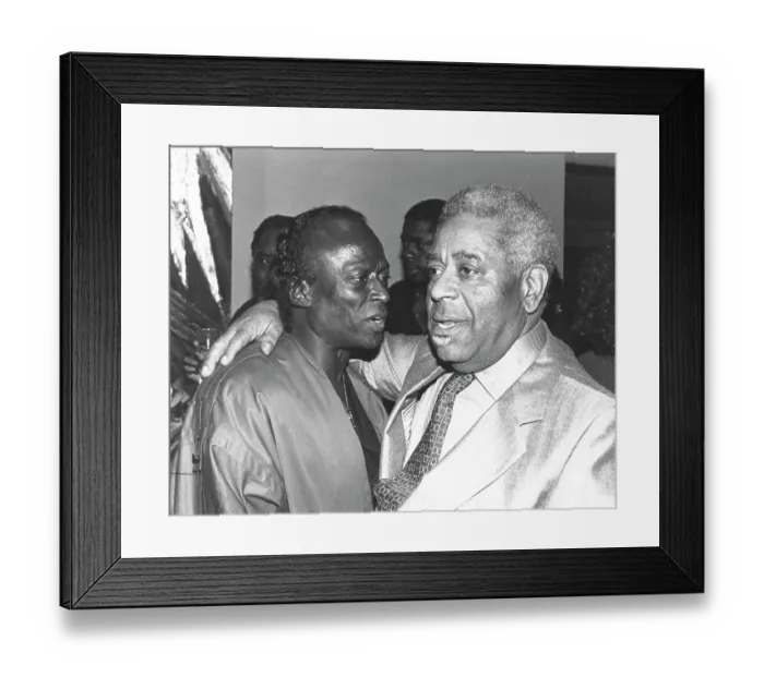 Framed Print : Dizzy & Miles Framed Print : Dizzy & Miles