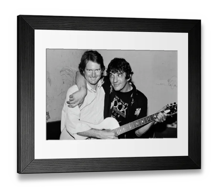 Framed Print : Roger McGuinn And Rick Danko Framed Print : Roger McGuinn And Rick Danko