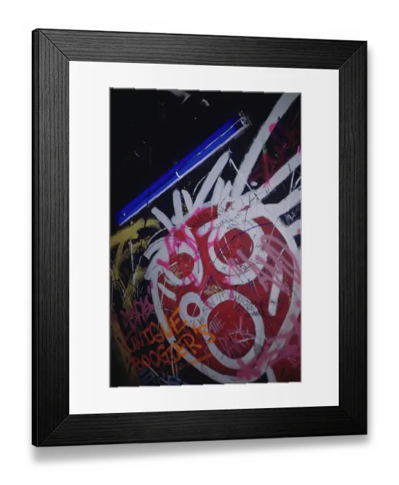 Framed Print : Graffiti Fashion Show, Danceteria, NYC Framed Print : Graffiti Fashion Show, Danceteria, NYC