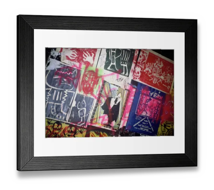 Framed Print : Graffiti Fashion Show, Danceteria, NYC Framed Print : Graffiti Fashion Show, Danceteria, NYC