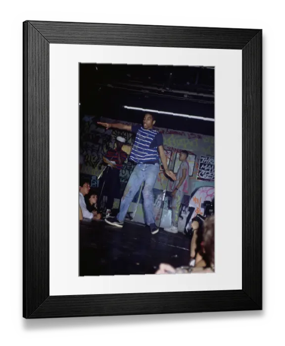Framed Print : Graffiti Fashion Show, Danceteria, NYC Framed Print : Graffiti Fashion Show, Danceteria, NYC