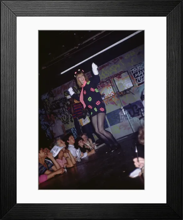 Framed Print : Graffiti Fashion Show, Danceteria, NYC Framed Print : Graffiti Fashion Show, Danceteria, NYC