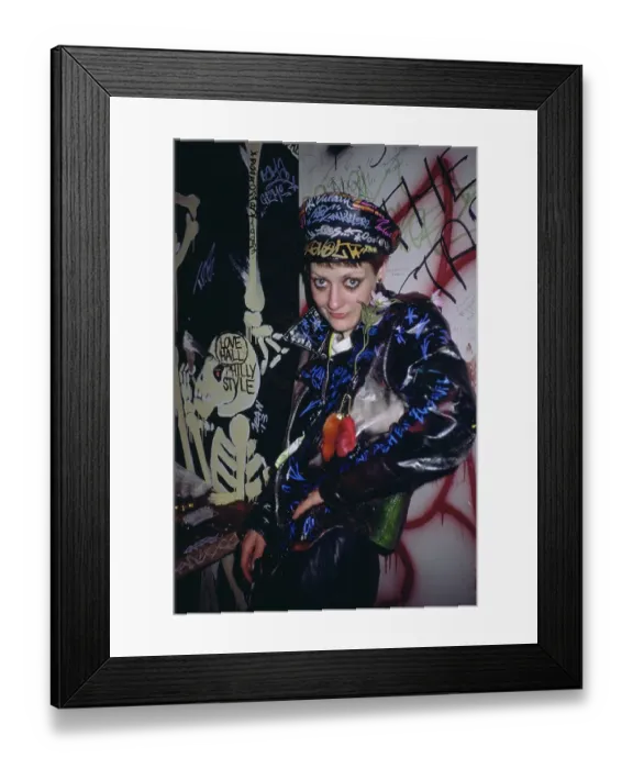 Framed Print : Graffiti Fashion Show, Danceteria, NYC Framed Print : Graffiti Fashion Show, Danceteria, NYC