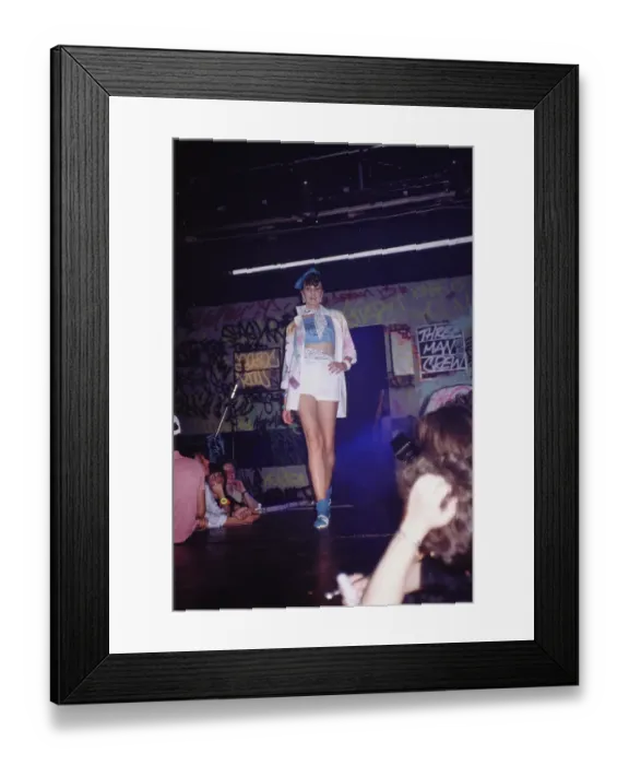 Framed Print : Graffiti Fashion Show, Danceteria, NYC Framed Print : Graffiti Fashion Show, Danceteria, NYC