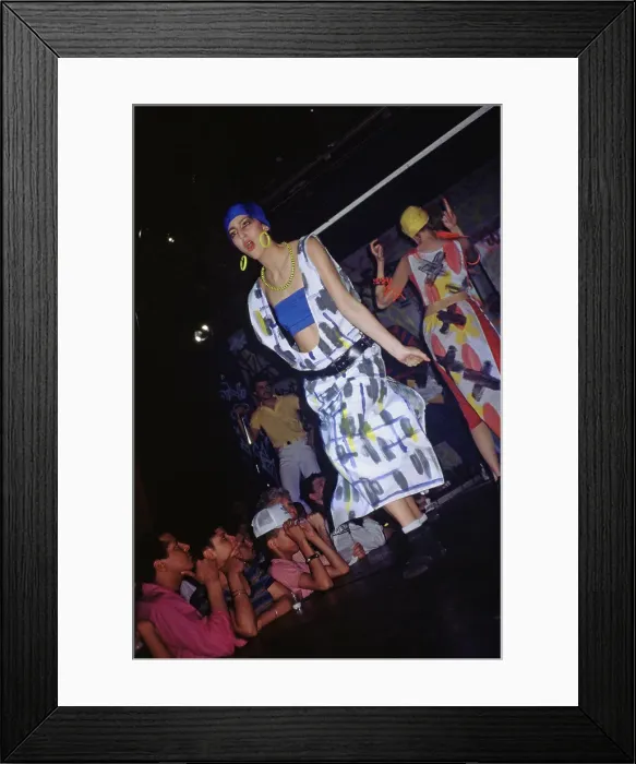 Framed Print : Graffiti Fashion Show, Danceteria, NYC Framed Print : Graffiti Fashion Show, Danceteria, NYC