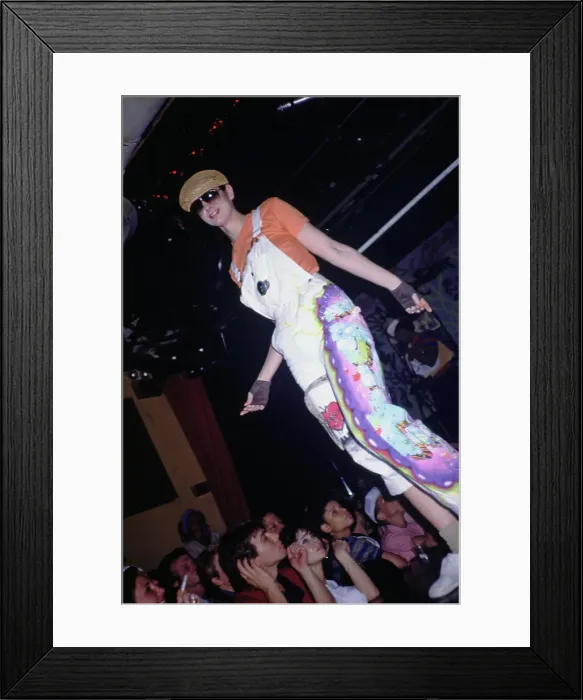 Framed Print : Graffiti Fashion Show, Danceteria, NYC Framed Print : Graffiti Fashion Show, Danceteria, NYC