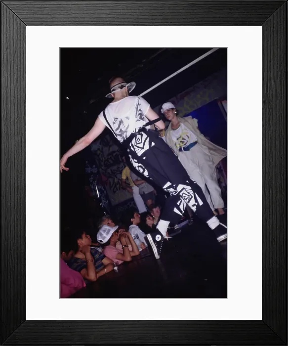 Framed Print : Graffiti Fashion Show, Danceteria, NYC Framed Print : Graffiti Fashion Show, Danceteria, NYC