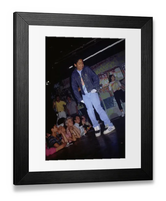 Framed Print : Graffiti Fashion Show, Danceteria, NYC Framed Print : Graffiti Fashion Show, Danceteria, NYC