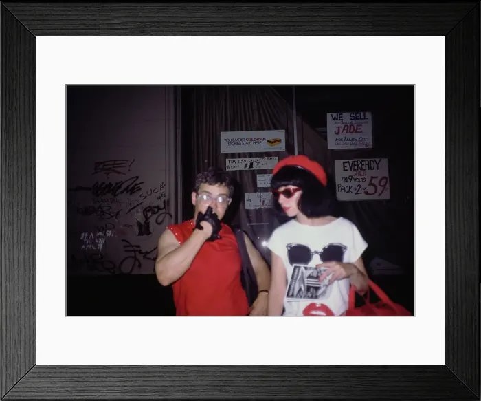 Framed Print : Graffiti Fashion Show, Danceteria, NYC Framed Print : Graffiti Fashion Show, Danceteria, NYC