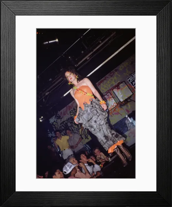 Framed Print : Graffiti Fashion Show, Danceteria, NYC Framed Print : Graffiti Fashion Show, Danceteria, NYC