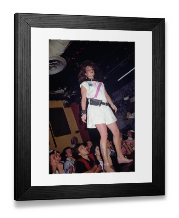Framed Print : Graffiti Fashion Show, Danceteria, NYC Framed Print : Graffiti Fashion Show, Danceteria, NYC