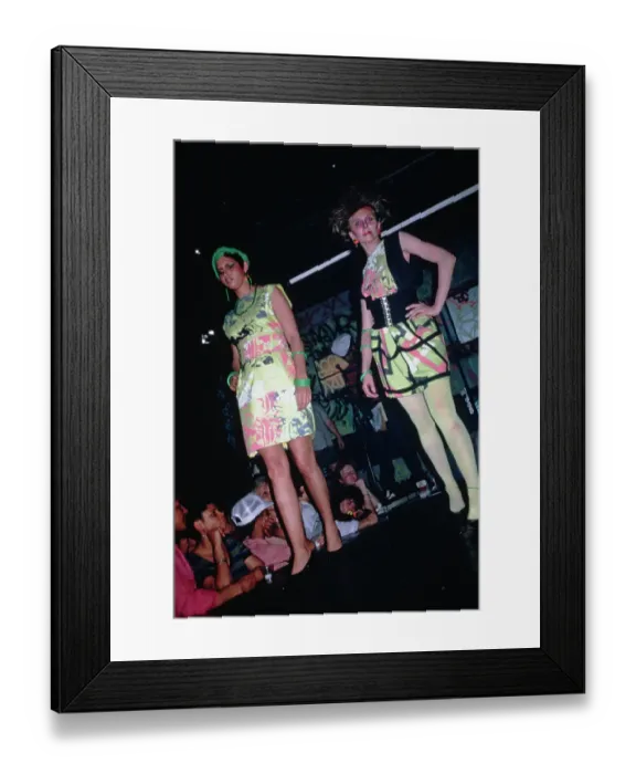 Framed Print : Graffiti Fashion Show, Danceteria, NYC Framed Print : Graffiti Fashion Show, Danceteria, NYC