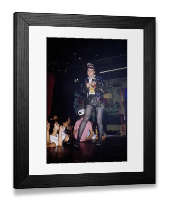 Framed Print : Graffiti Fashion Show, Danceteria, NYC Framed Print : Graffiti Fashion Show, Danceteria, NYC