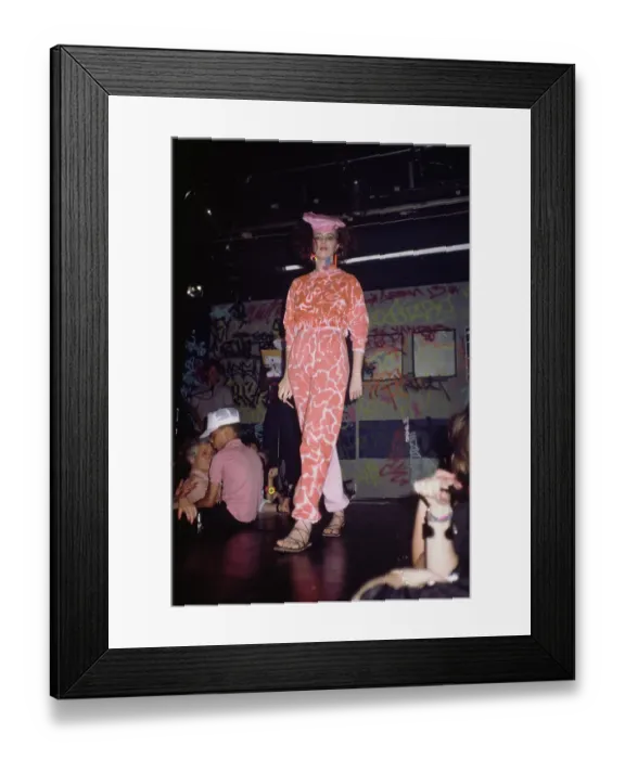 Framed Print : Graffiti Fashion Show, Danceteria, NYC Framed Print : Graffiti Fashion Show, Danceteria, NYC