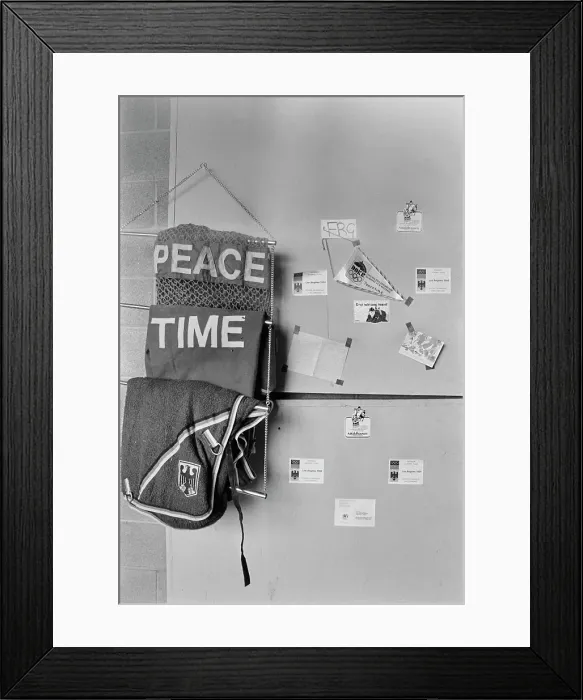 Framed Print : 1984 Summer Olympics - Athletes Village Framed Print : 1984 Summer Olympics - Athletes Village