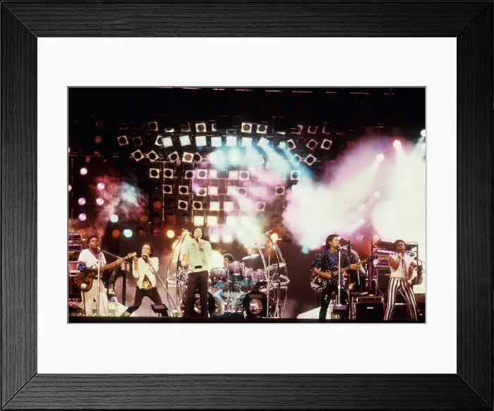 Framed Print : The Jacksons Victory Tour Framed Print : The Jacksons Victory Tour