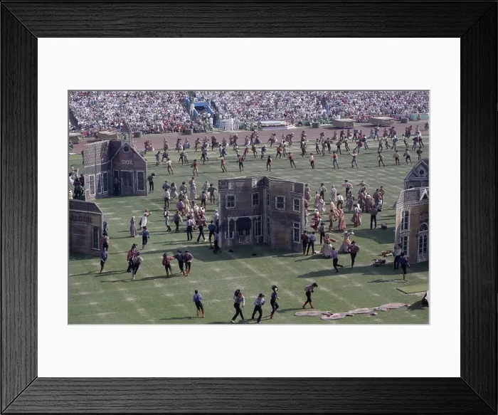 Framed Print : 1984 Summer Olympics - Opening Ceremony Framed Print : 1984 Summer Olympics - Opening Ceremony