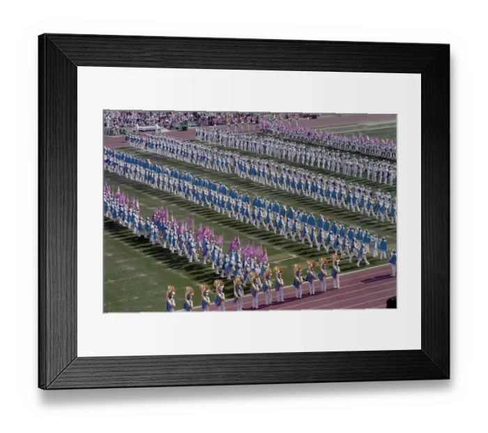Framed Print : 1984 Summer Olympics - Opening Ceremony Framed Print : 1984 Summer Olympics - Opening Ceremony
