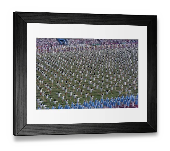 Framed Print : 1984 Summer Olympics - Opening Ceremony Framed Print : 1984 Summer Olympics - Opening Ceremony