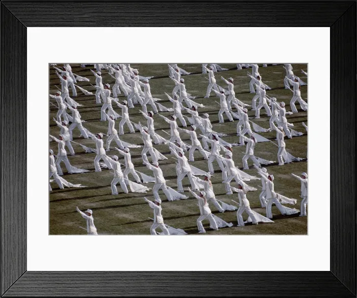 Framed Print : 1984 Summer Olympics - Opening Ceremony Framed Print : 1984 Summer Olympics - Opening Ceremony