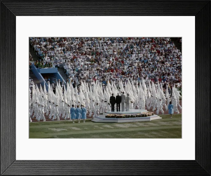 Framed Print : 1984 Summer Olympics - Opening Ceremony Framed Print : 1984 Summer Olympics - Opening Ceremony