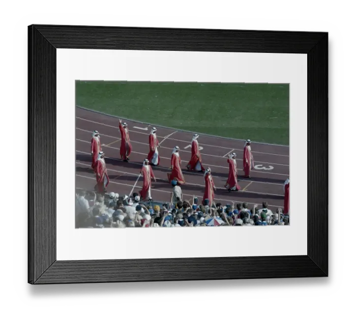 Framed Print : 1984 Summer Olympics - Opening Ceremony Framed Print : 1984 Summer Olympics - Opening Ceremony