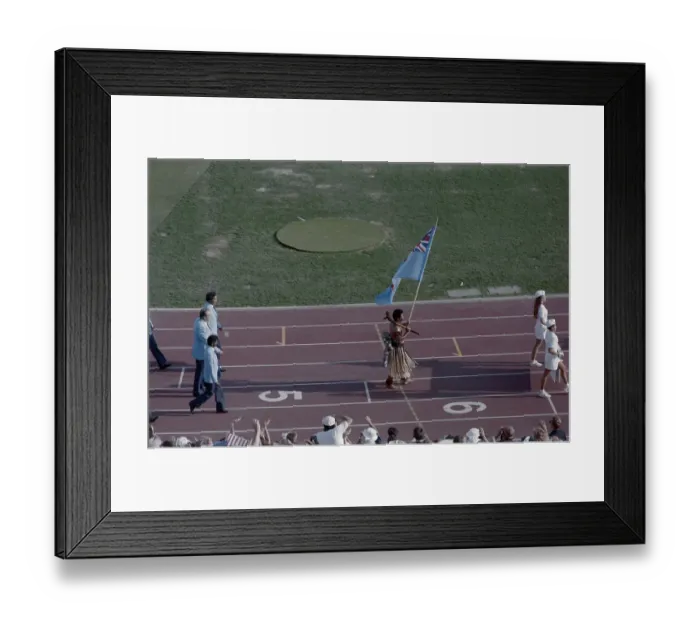 Framed Print : 1984 Summer Olympics - Opening Ceremony Framed Print : 1984 Summer Olympics - Opening Ceremony