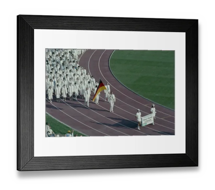 Framed Print : 1984 Summer Olympics - Opening Ceremony Framed Print : 1984 Summer Olympics - Opening Ceremony