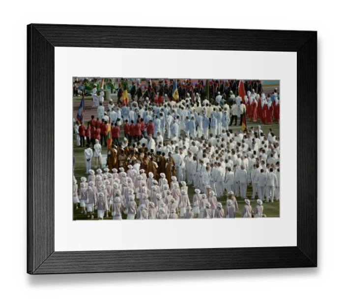 Framed Print : 1984 Summer Olympics - Opening Ceremony Framed Print : 1984 Summer Olympics - Opening Ceremony