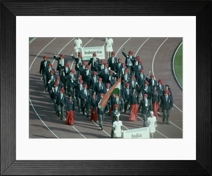 Framed Print : 1984 Summer Olympics - Opening Ceremony Framed Print : 1984 Summer Olympics - Opening Ceremony